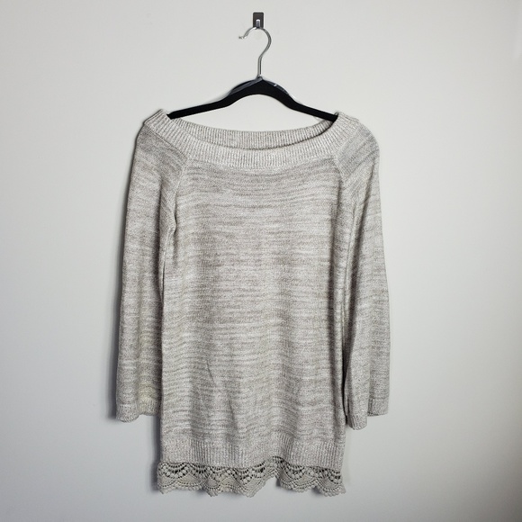 Knox Rose Tan Sweater